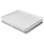 Сушилка для посуды atle раздвижная большая, белая