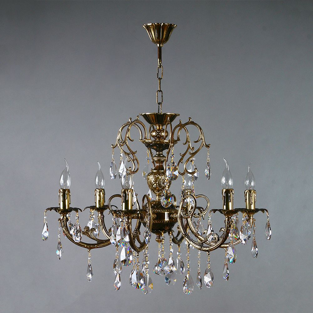 8888/6 PB Tear drop Люстра