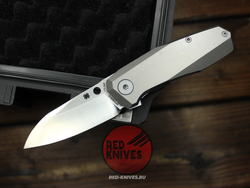 Нож Spyderco Techno 3 - титановая рукоять с сухарем