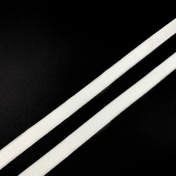 Резинка бретелечная белая 10 мм  (цв. 001), 740/10