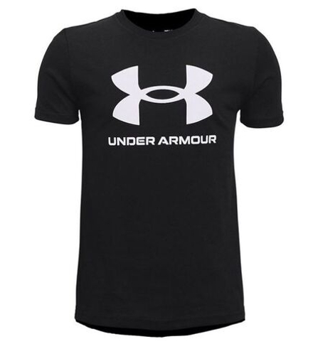 Детская теннисная футболка Under Armour Sportstyle Logo SS