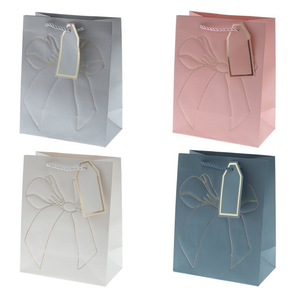 GAEM Пакет подарочный S (бумага 210г/м2, блок 12шт), L18 W10 H23 см, 4в.