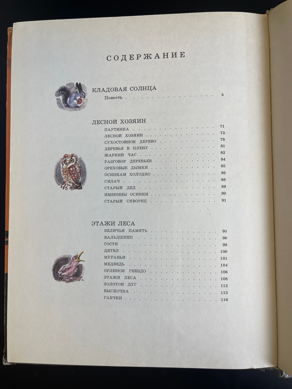 Книга М.Пришвин "Кладовая солнца" худ. Иван Бруни. Издательство советская Россия, Москва СССР 1977 год
