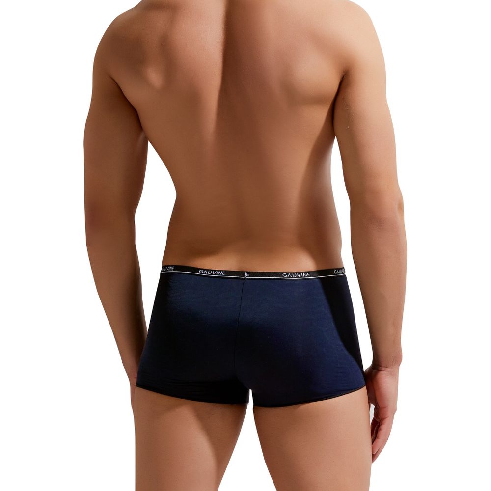 Мужские трусы боксеры темно-синие GAUVINE 3018