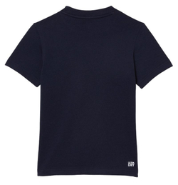 Детская теннисная футболка Lacoste Kids Roland Garros Edition Performance Ultra-Dry Jersey T-Shirt