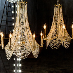 Люстра Веддинг 6 ламп Объект Мечты