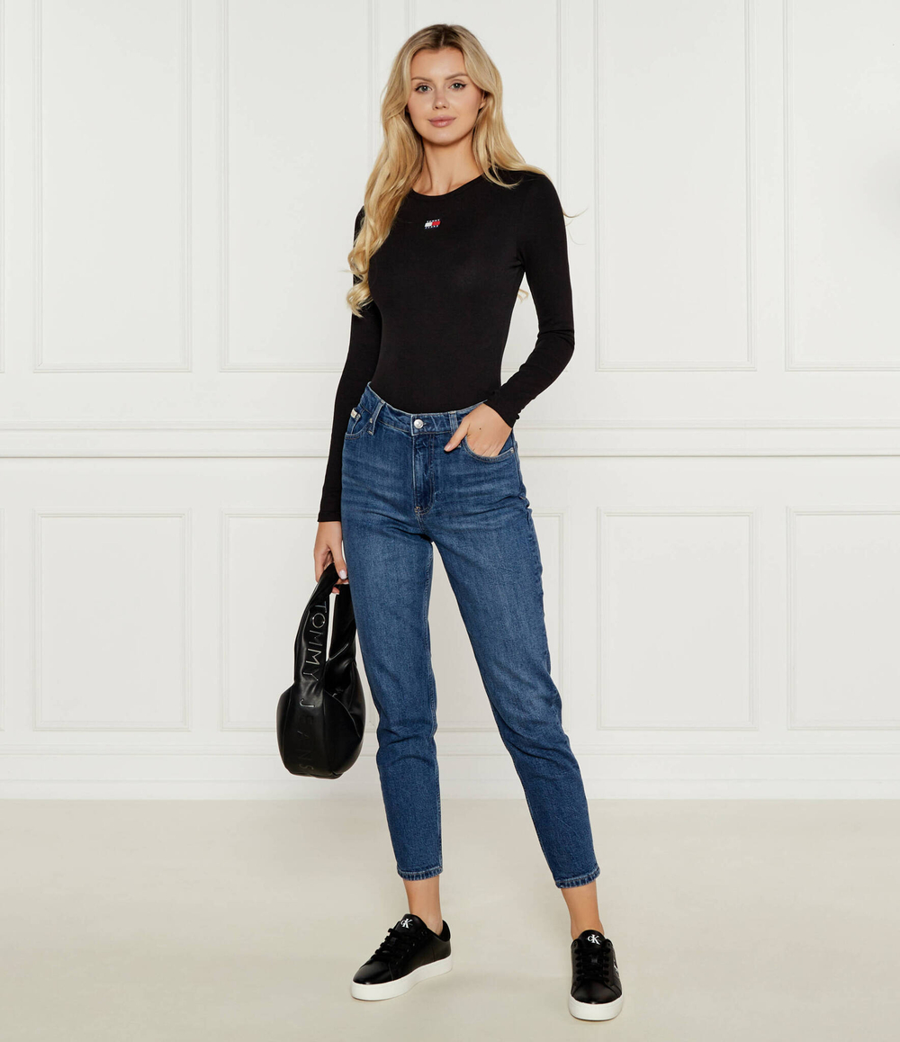 Блузка Tommy Jeans - черный(DW0DW20178)