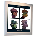 Настенная Рамка Для Виниловых Пластинок, Серая (Rock On Wall)