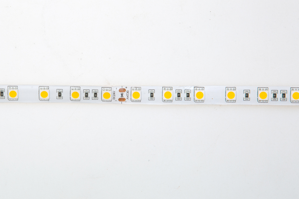 Светодиодная лента, тепло-белая,  IP65,  60 д/м 3000K,  14, 4W/m,  1080 Lm/m,  CRI&gt;95