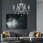 Citilux Рига CL437221 Люстра подвесная Хром