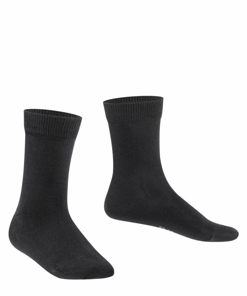 Черные хлопковые носки