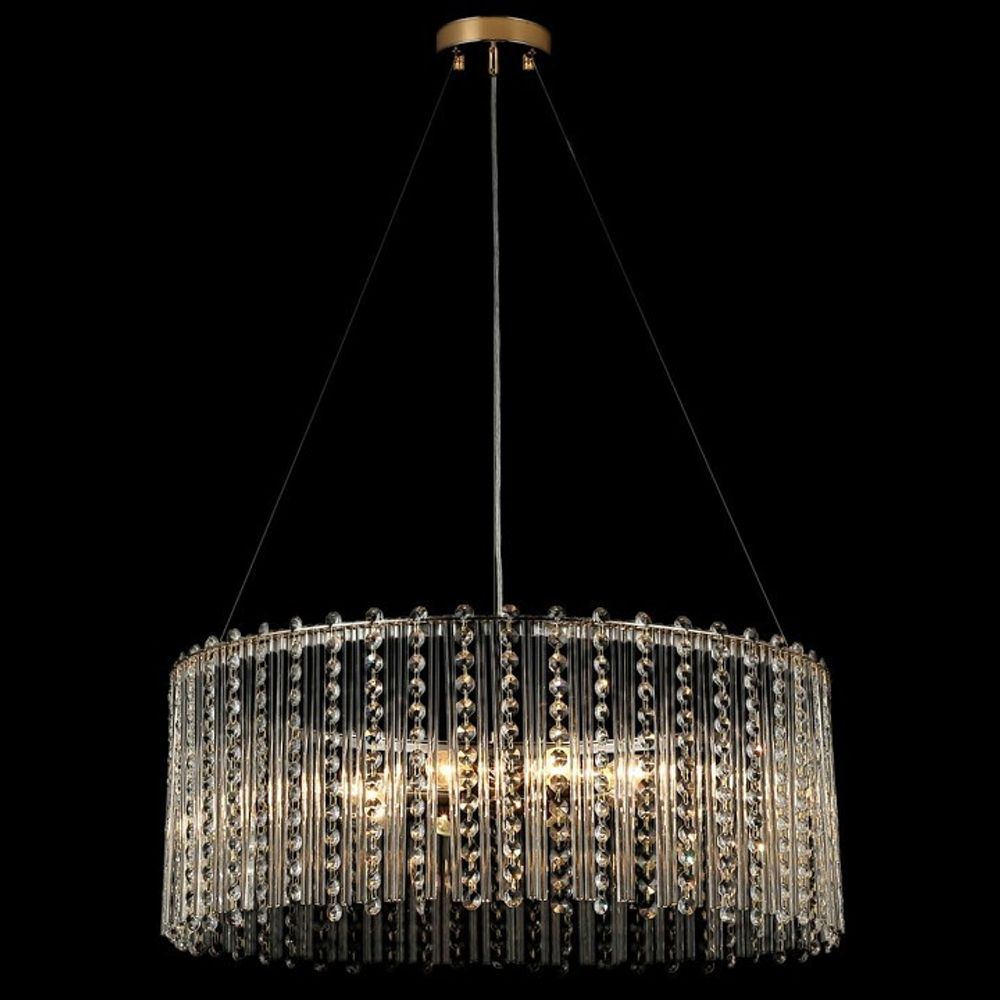 Подвесная люстра ILLUMICO IL0104 IL0104-8P-79 GD