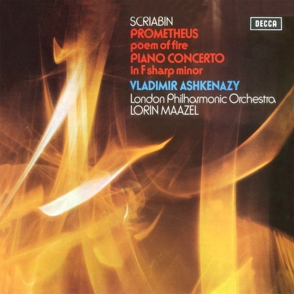 Vladimir Ashkenazy, London Philharmonic Orchestra, Lorin Maazel / Scriabin: Prometheus Poem Of Fire, Piano Concerto In F Sharp Minor (LP)