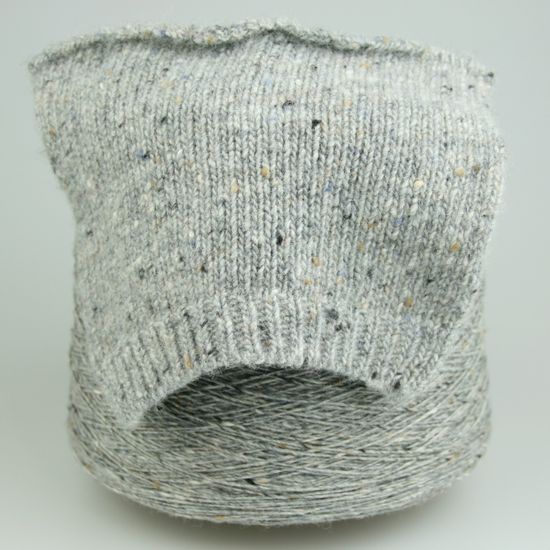 Пряжа 1/3.8 NM Soft Donegal, цвет 5509 Greese (100% шерсть мериноса)