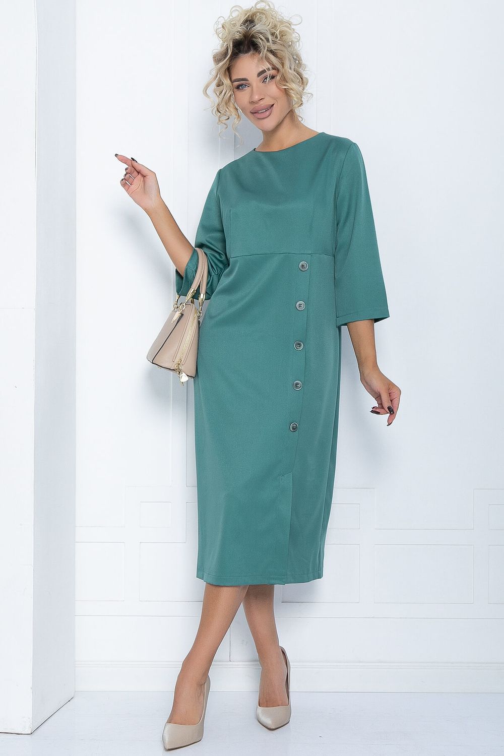 Платье Мэгги (зеленое) П12134 LT Collection