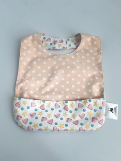 нагрудник непромокаемый двухсторонний для кормления