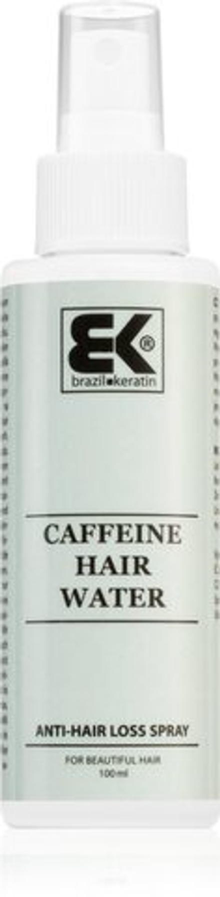 Brazil Keratin Caffeine Hair Water Anti-Hair Loss Spray - уход за ослабленными волосами, уменьшение выпадения волос /   100  ml  / GTIN 8595615710915