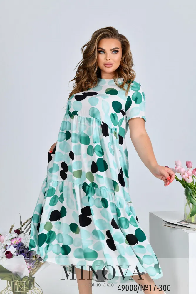 Платье 17-300-ментол Minova