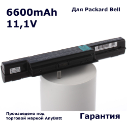 Аккумулятор AnyBatt 6600mAh для ноутбука Acer AS10D31, AS10D41, AS10D81