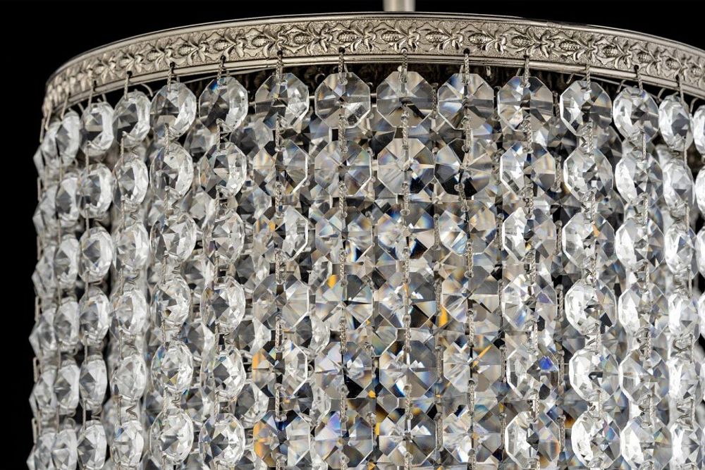 Люстра на штанге Arti Lampadari Stella Nickel Stella E 1.5.20.101 N