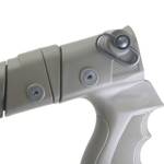 Приклад телескопический складной со щекой на МР-153, МР-133, DLG Tactical. Черный