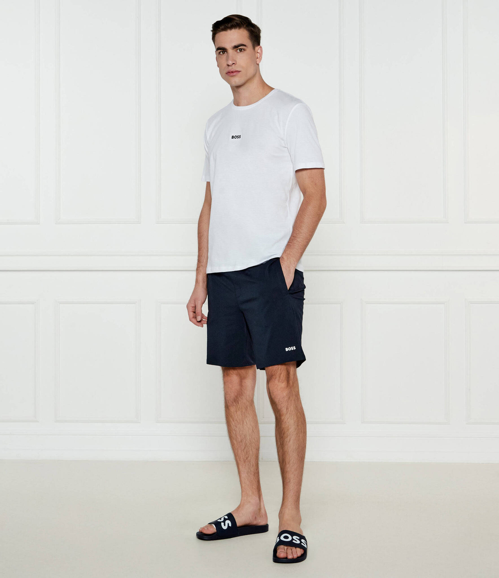 Пижамные шорты Unique BOSS BLACK - темно-синий(50515394)