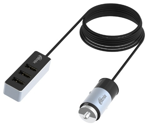 Зарядное устройство Ritmix RM-5455 Passenger Gunshell