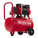 Компрессор безмасляный малошумный SPC 1500/24, 1500 Вт, ресивер 24 л, 260 л/мин// MTX