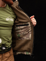 Куртка демисезонная Варгградъ на флисе мужская sfagnum