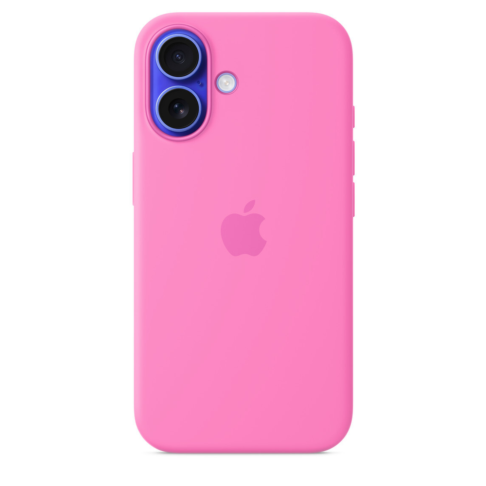 Silicone Case with MagSafe Peony iPhone 16