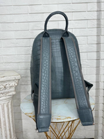 Рюкзак Zilli из кожи крокодила