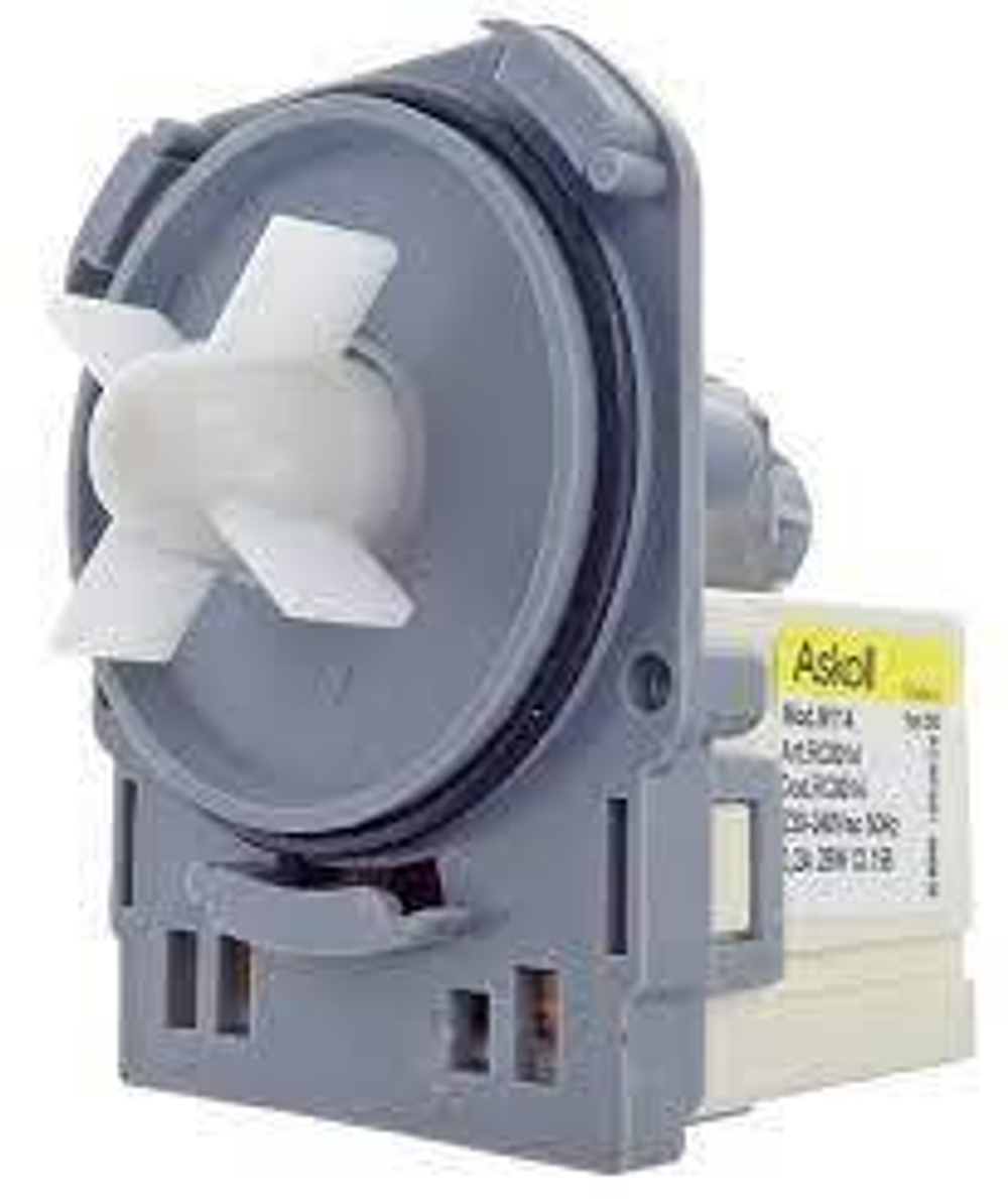 Насос 30 W, 3 защелки, клеммы назад раздельно,Electrolux (оригинал) 1326911003 , 3792418000, 3792417002, 13269 1102,1326119102, 132611910