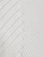 Чепчик для девочки вязаный на завязках на осень