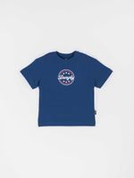 Футболка оверсайз с печатью "Шторм"