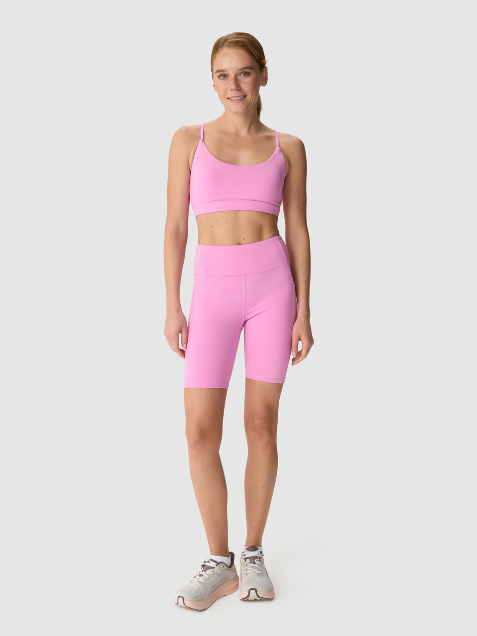 Велосипедки женские GRI Фитнес розовые