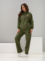 Костюм с брюками КБ-384/хаки-п