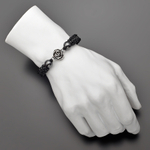 Браслет роза с гематитом Rico La Cara AMX005182