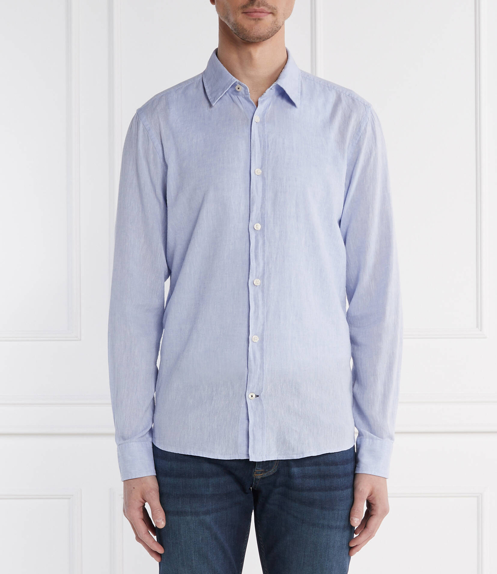 Льняная рубашка Hanson2K-W Joop! Jeans - голубой(30041308)