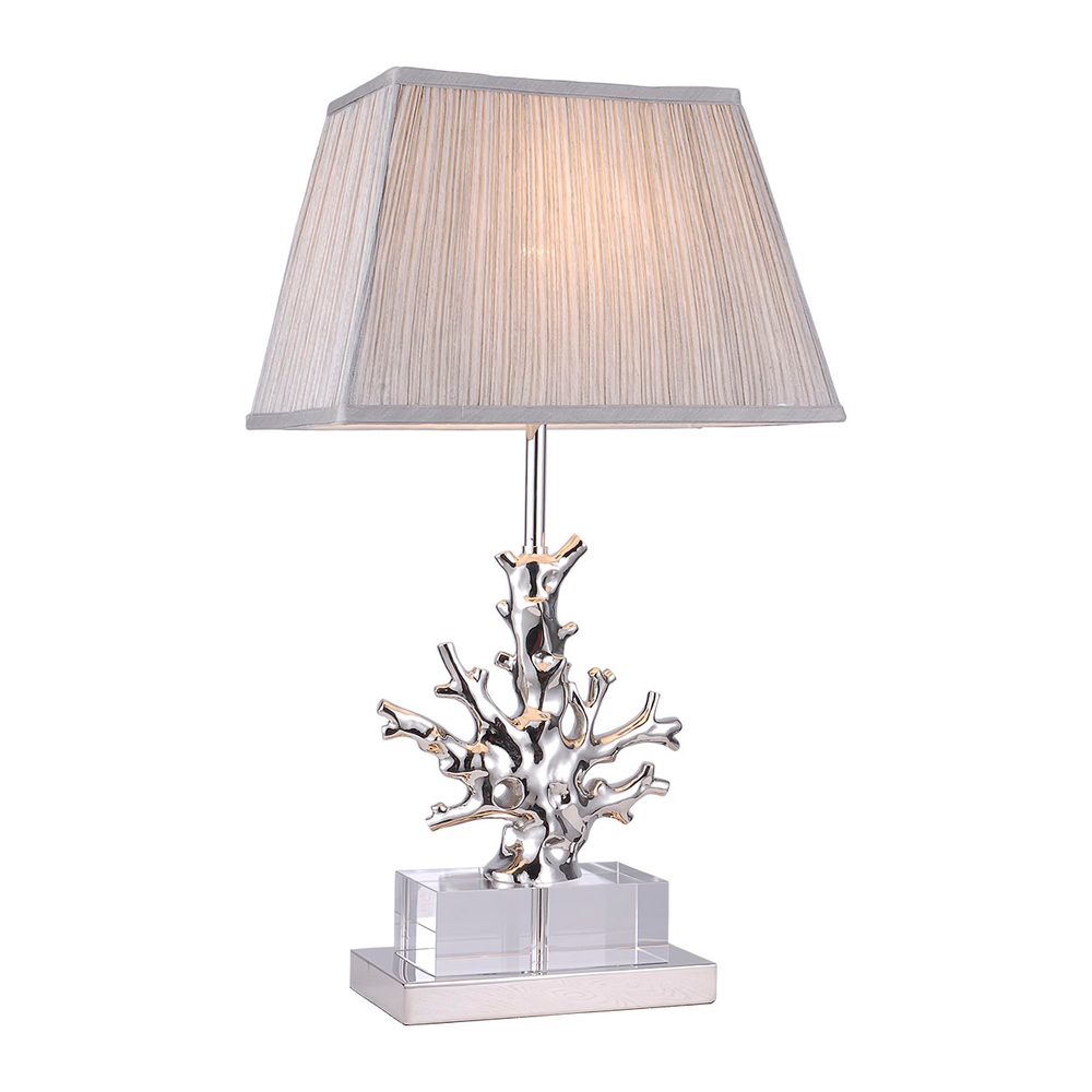 K2BT-1004 Лампа настольная "Silver coral" 70*46*86см