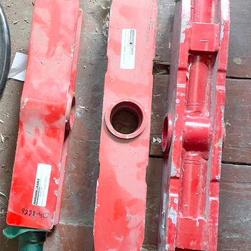 Поворотная шина передней оси, пневматическая тележка, гидравлический цилиндр, колесный болт BOURGAULT