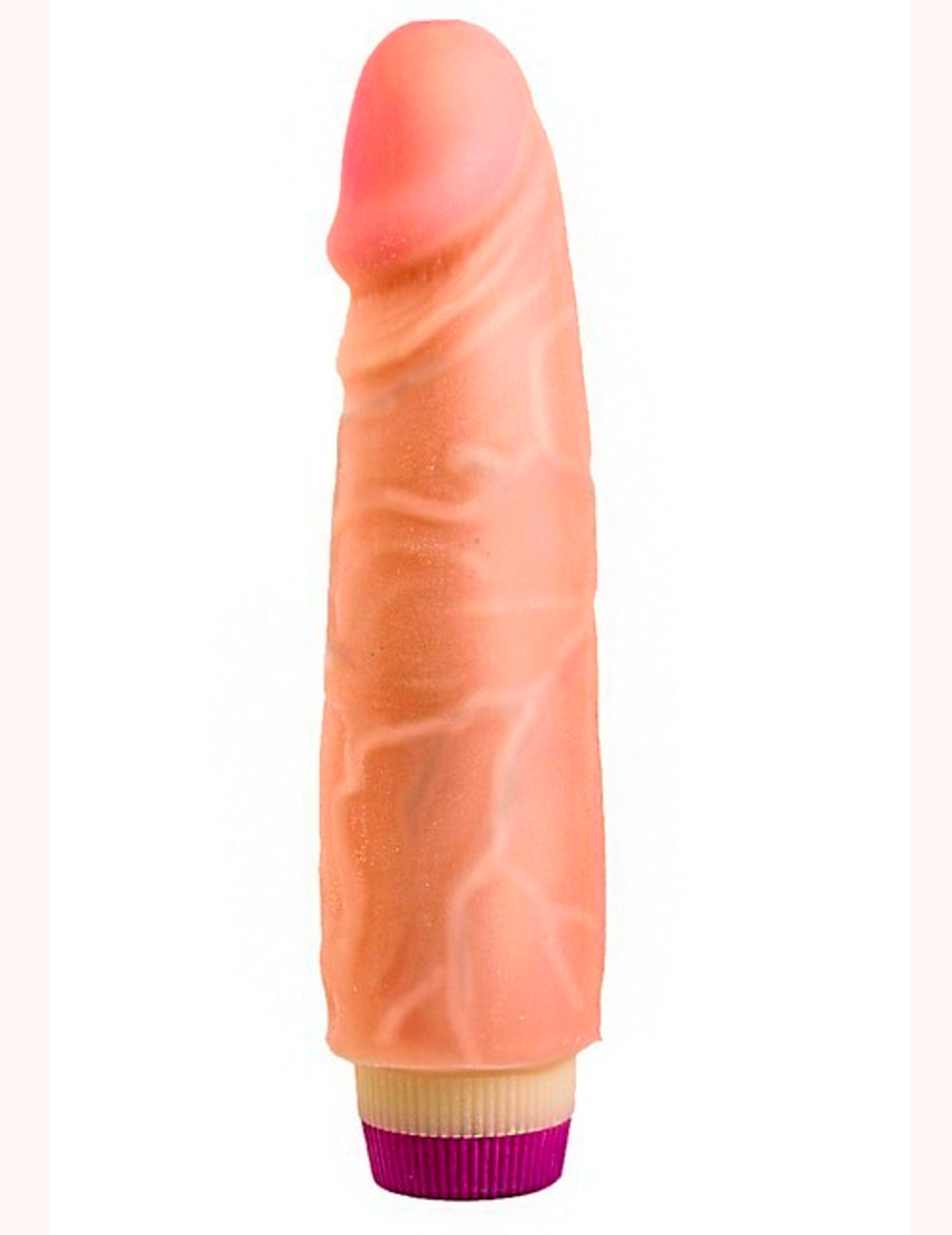 Реалистичный классический вибратор (18 см ) (Цвет: телесный)