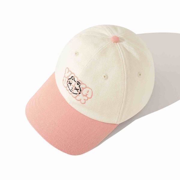 Кепка Logo Face белая/розовая - фото 4