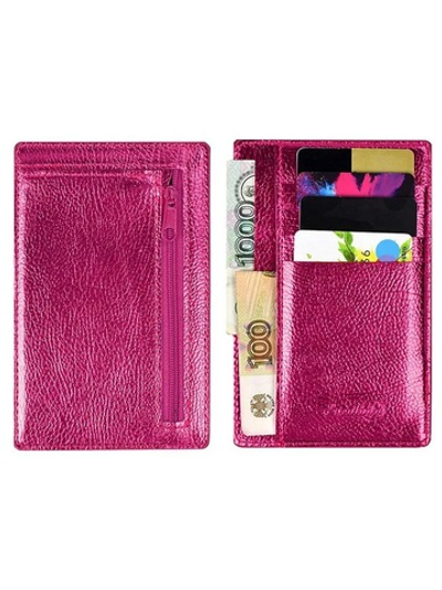 Чехол д/пласт. карт НАППА РОЗОВЫЙ 142х92 мм