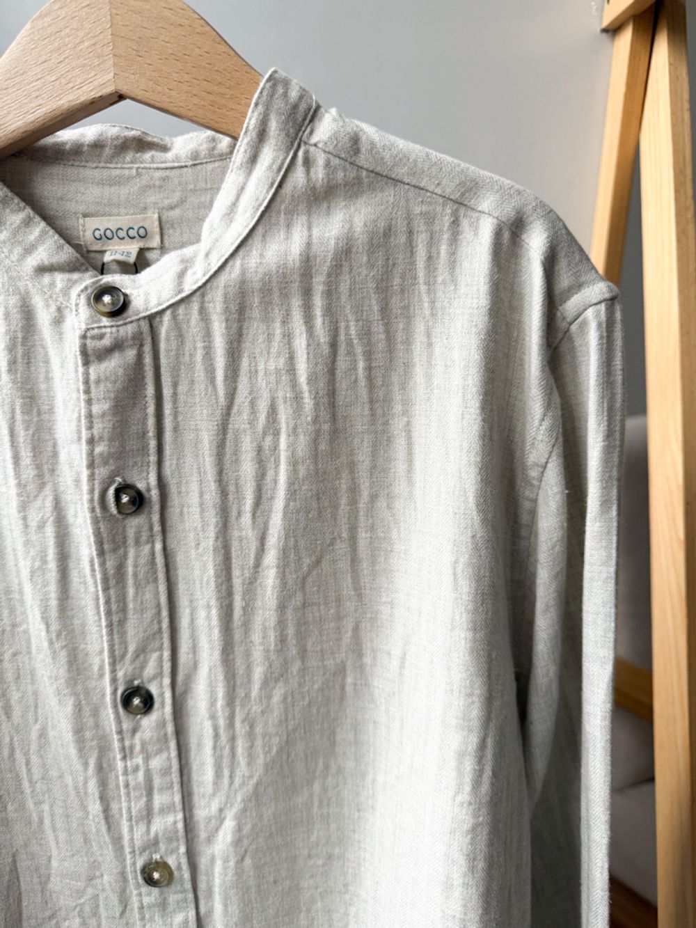 Новая хлопковая рубашка Gocco, 146