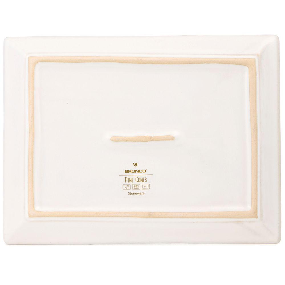БЛЮДО СЕРВИРОВОЧНОЕ КОЛЛЕКЦИЯ "PINE CONES", 26,3*19,8*2,4 СМ