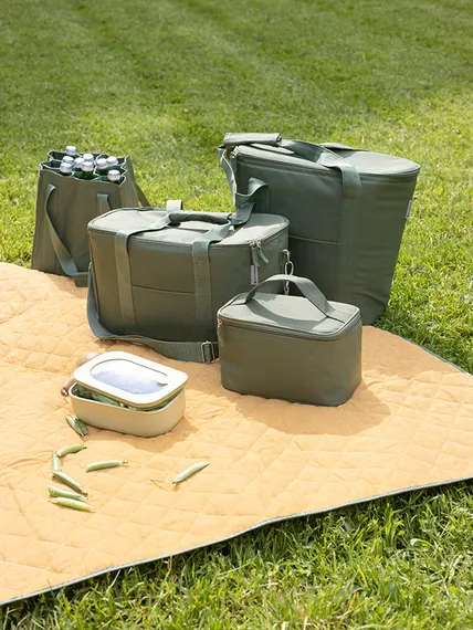 Термосумка для пикника smart picnic, m, темно-зеленая