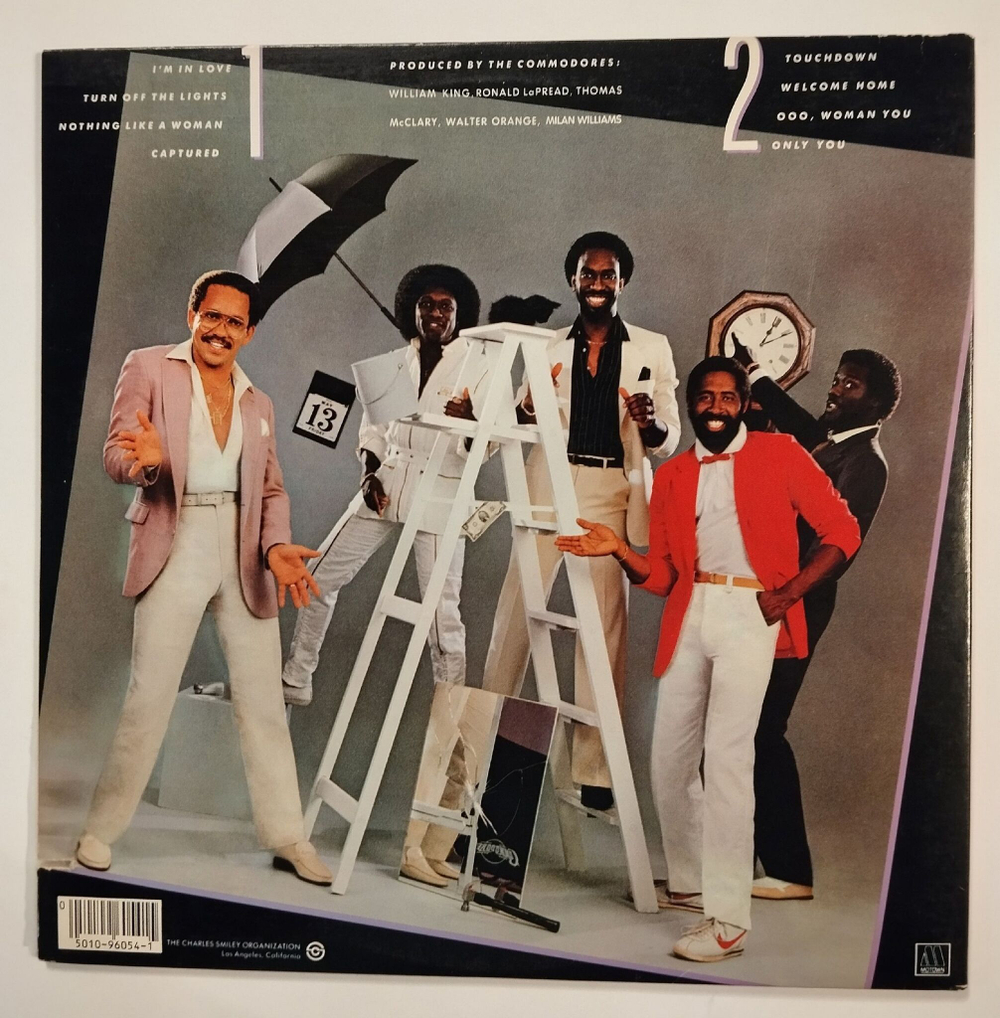 Винтажная виниловая пластинка LP Commodores 13 (USA 1983)