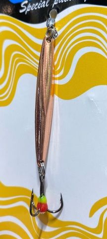 23 Блесна зимняя KDF Minkur 130-8023 3 гр 45 мм цв copper