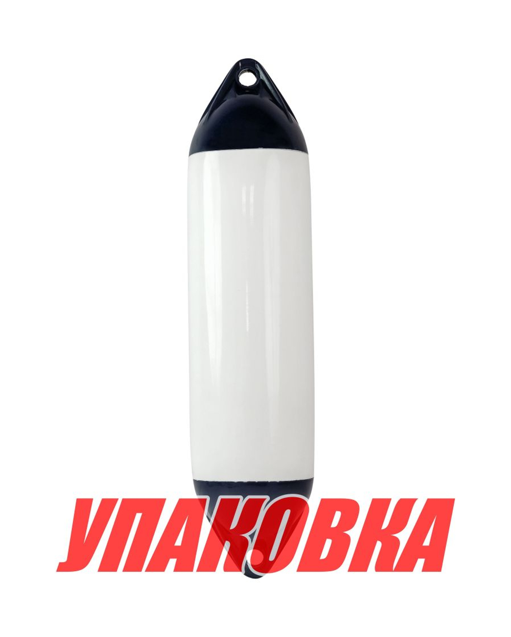 Кранец Marine Rocket надувной, размер 600x206 мм, цвет синий/белый (упаковка из 6 шт.)