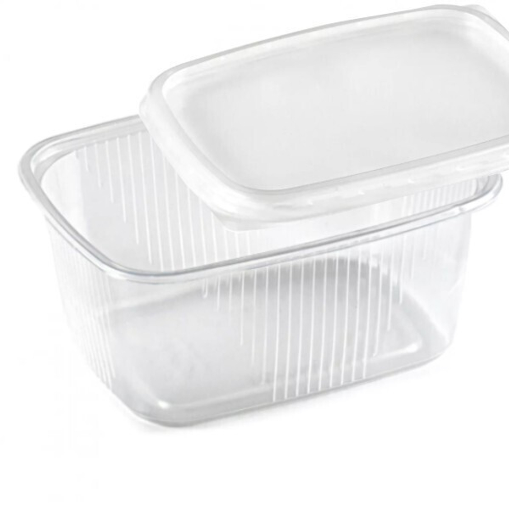 Контейнер с крышкой У-Юнити 250г ПРЯМОУГ 108 (комплект 100 шт)